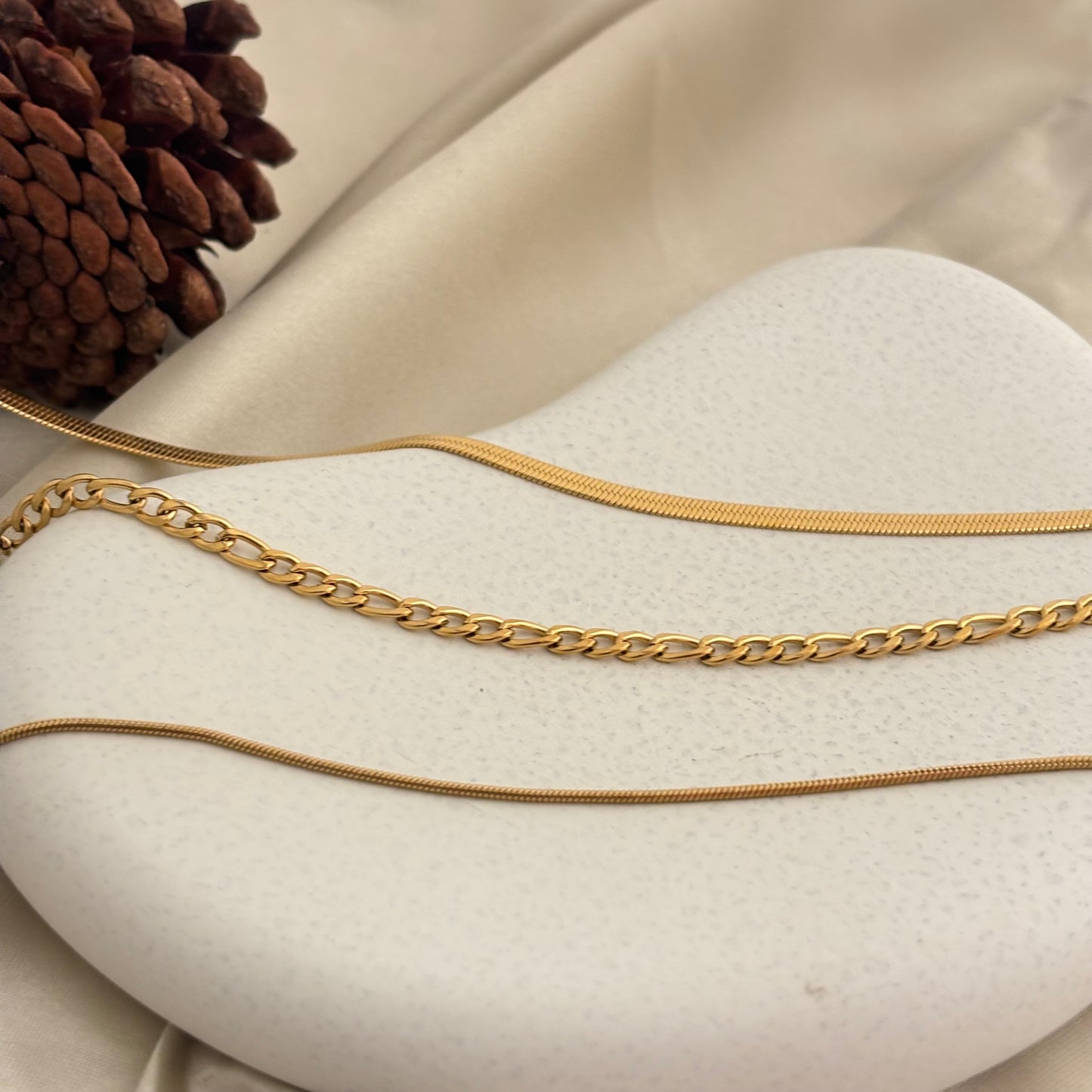 Soft Trio Layered Necklace - SRYN