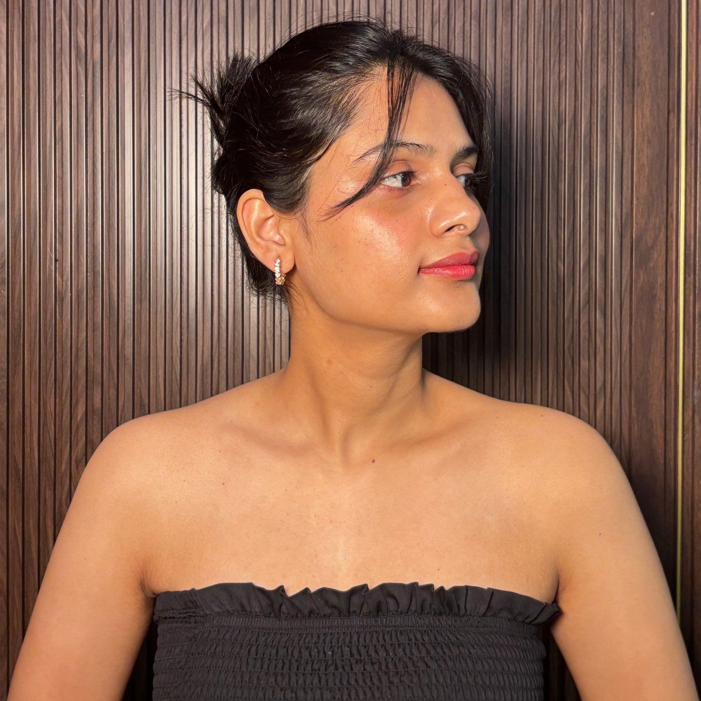 SRYN Soft Grace Hoop Earrings