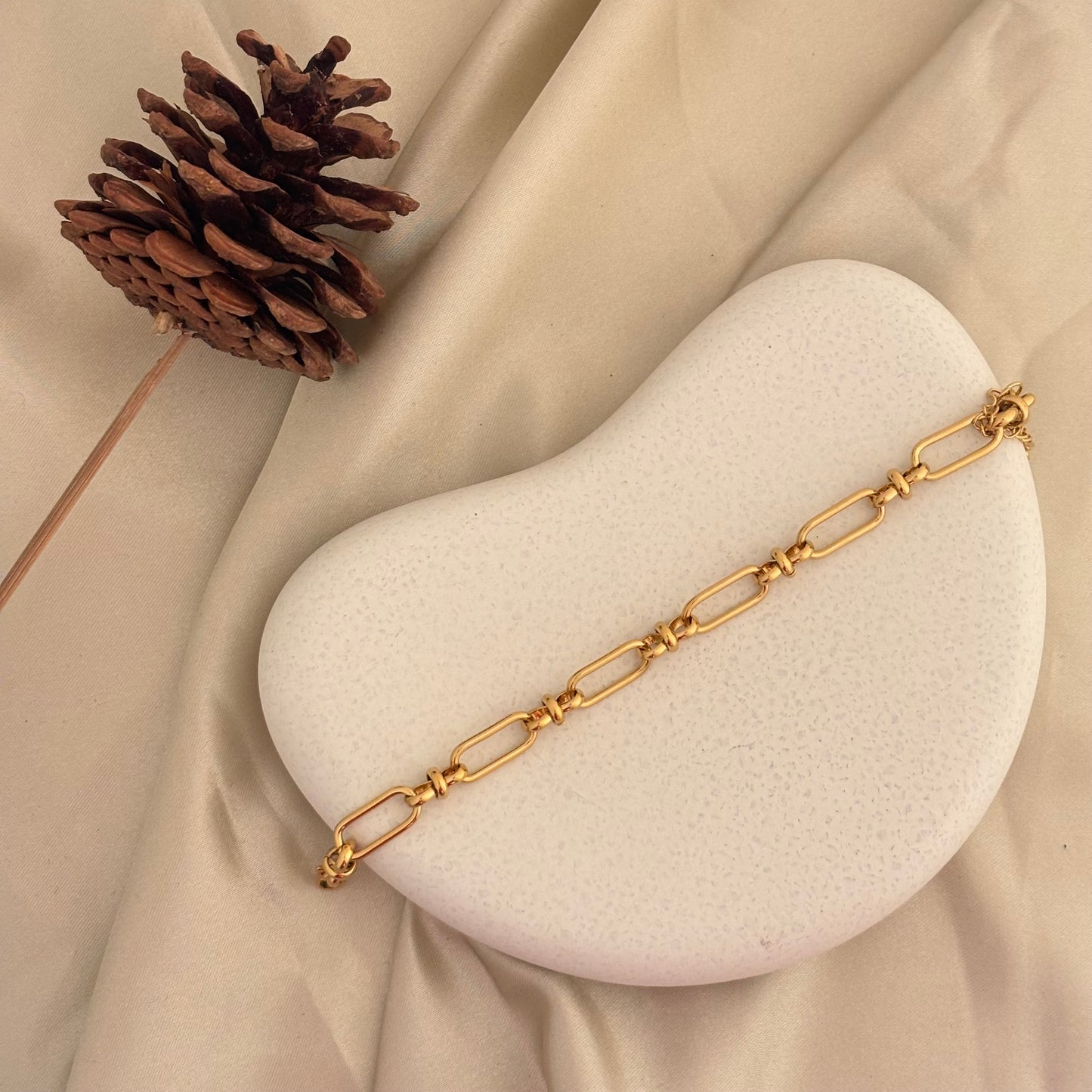 Rebel Paperclip Bracelet