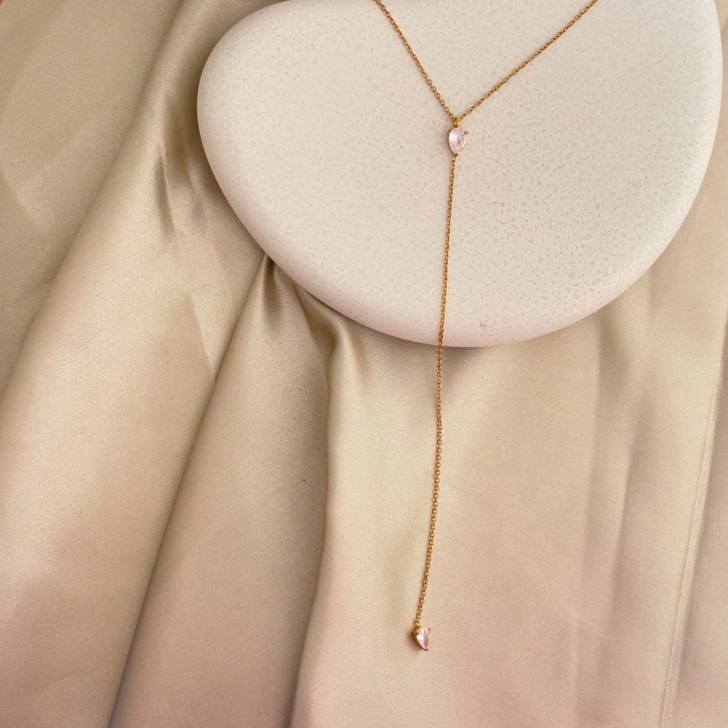 Serene Y-Shaped Necklace