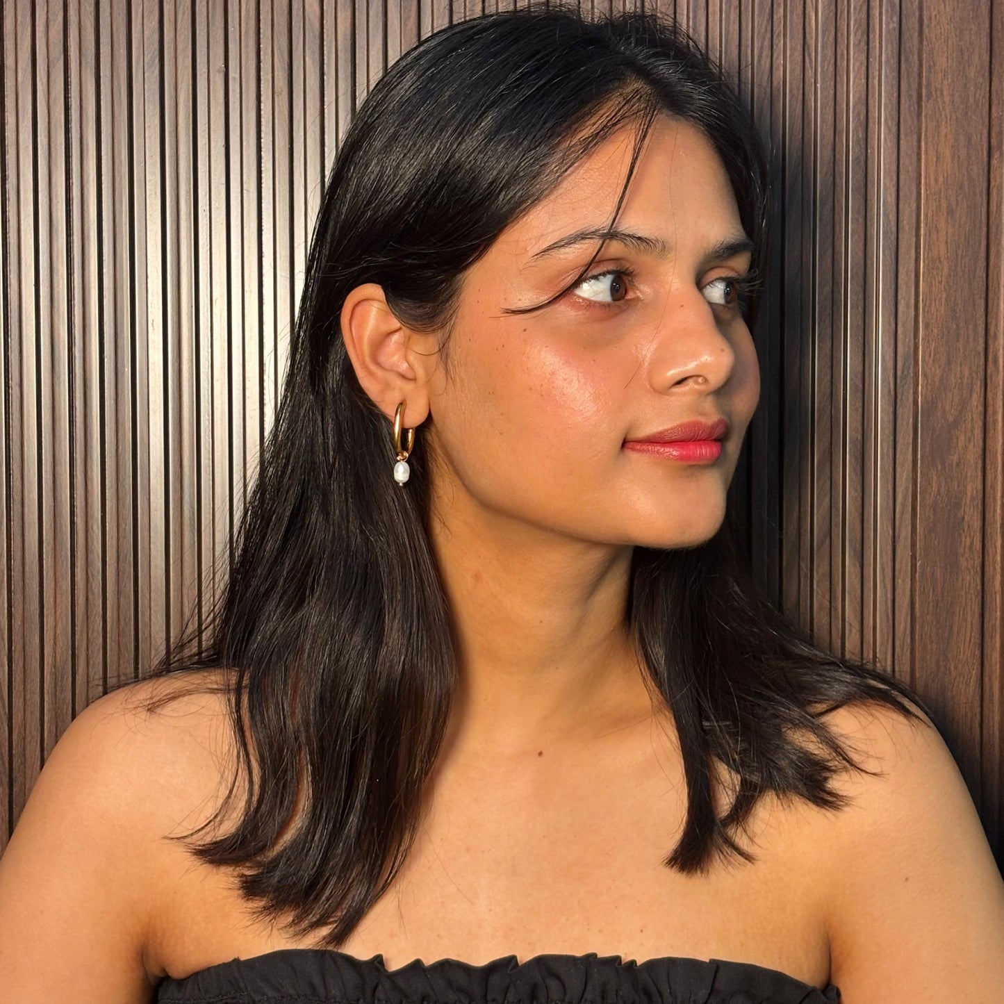 Pearl Drop Earrings - SRYN