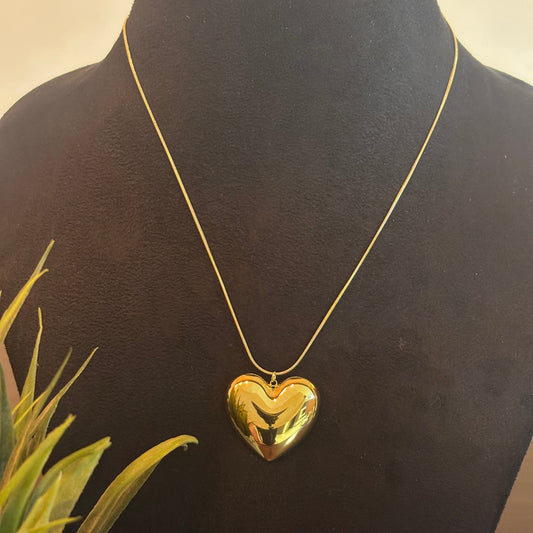 Golden Heart Pendant - SRYN