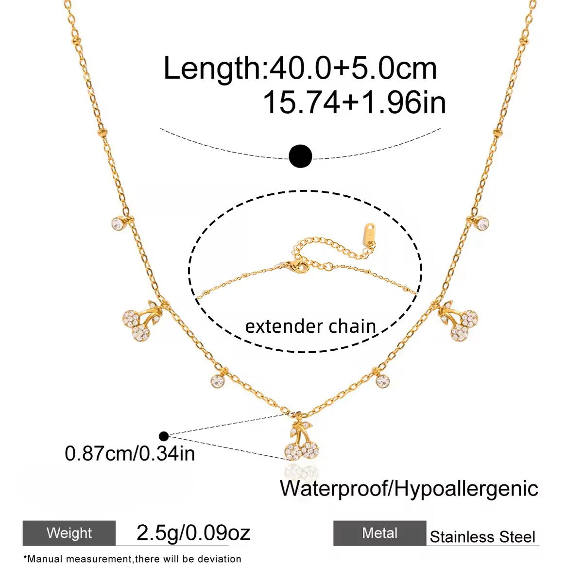Cherry Charm Necklace