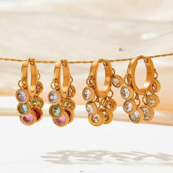 Twilight Hoop Earrings