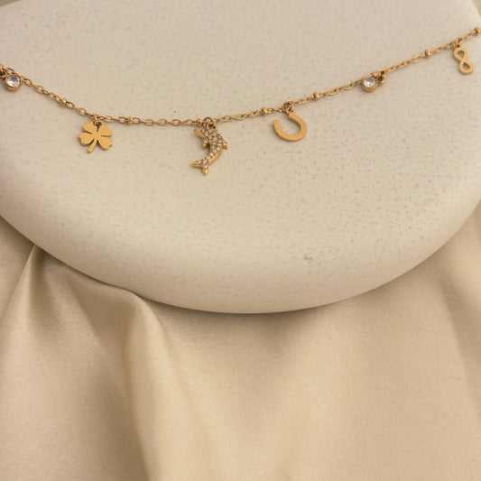 Pisces Chain Necklace - SRYN