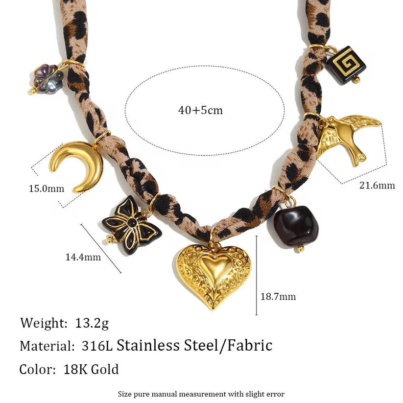 Wild Sweetheart Charm Necklace - SRYN