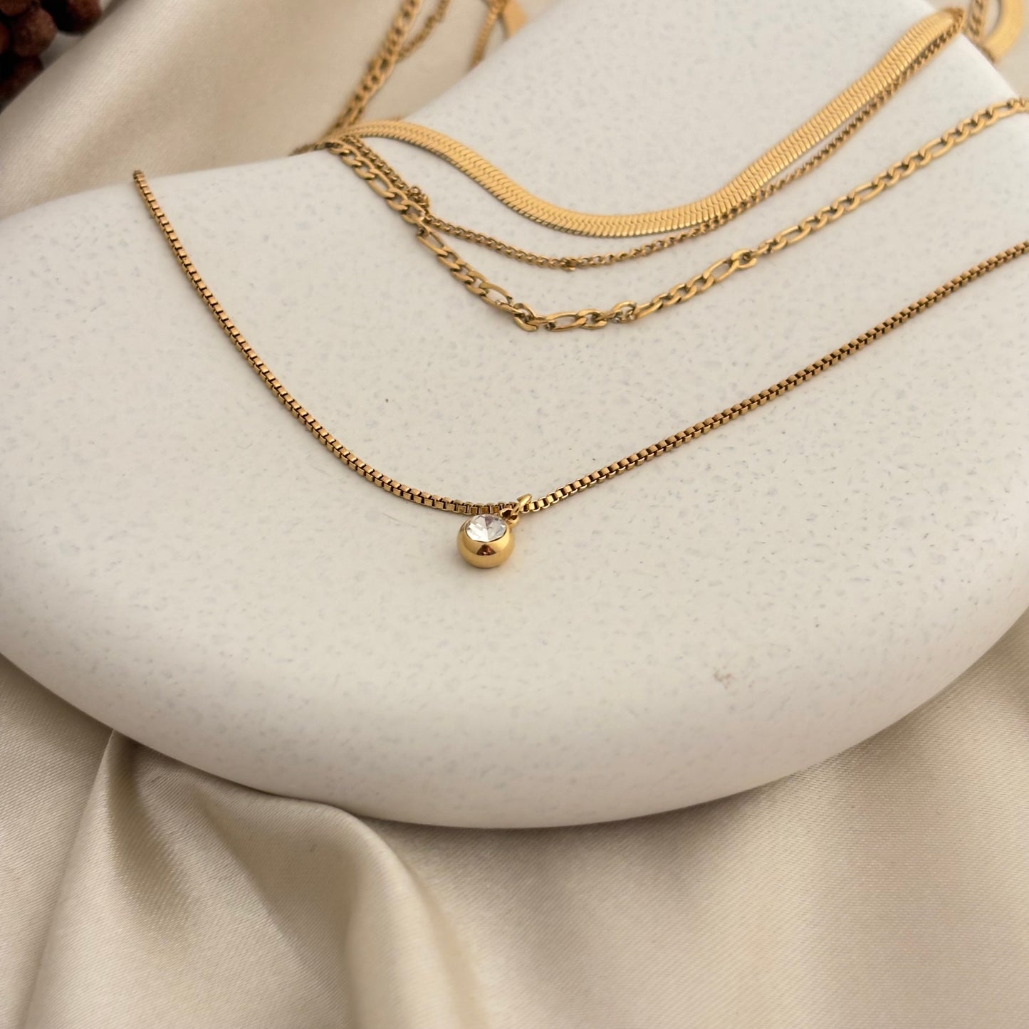 Goddess Stack Necklace - SRYN