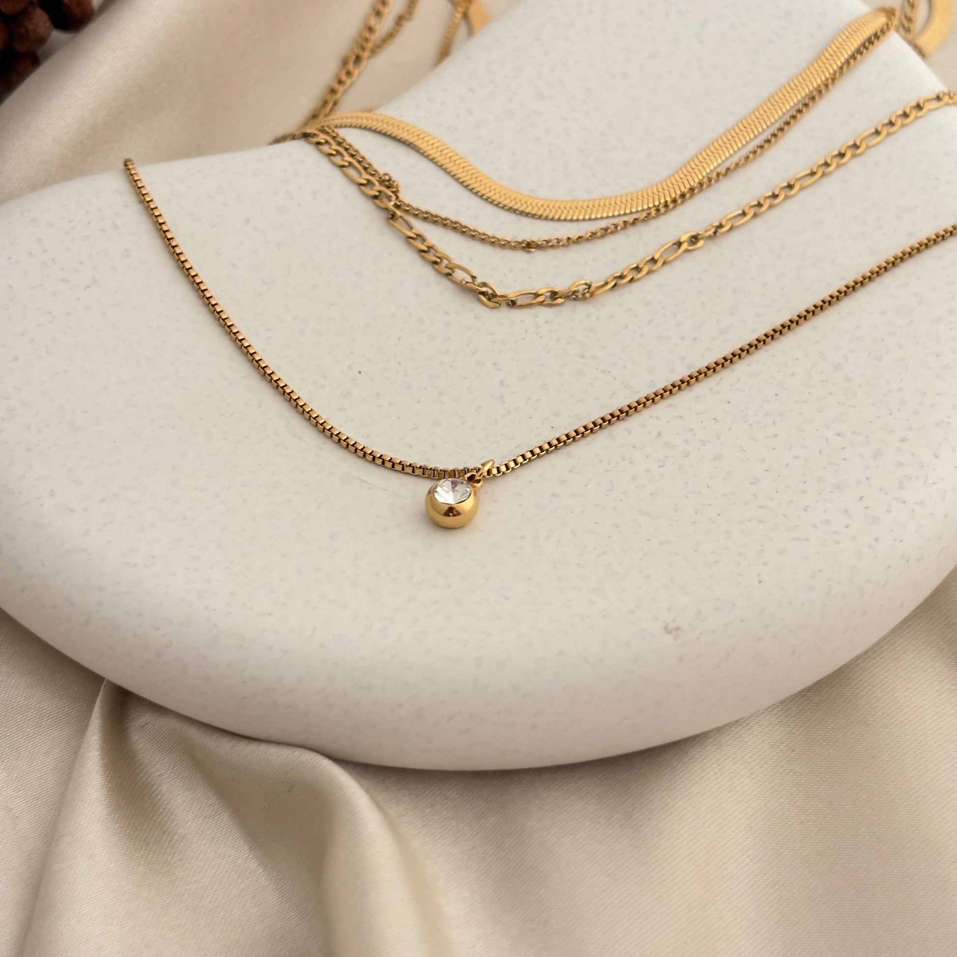 Goddess Stack Necklace - SRYN