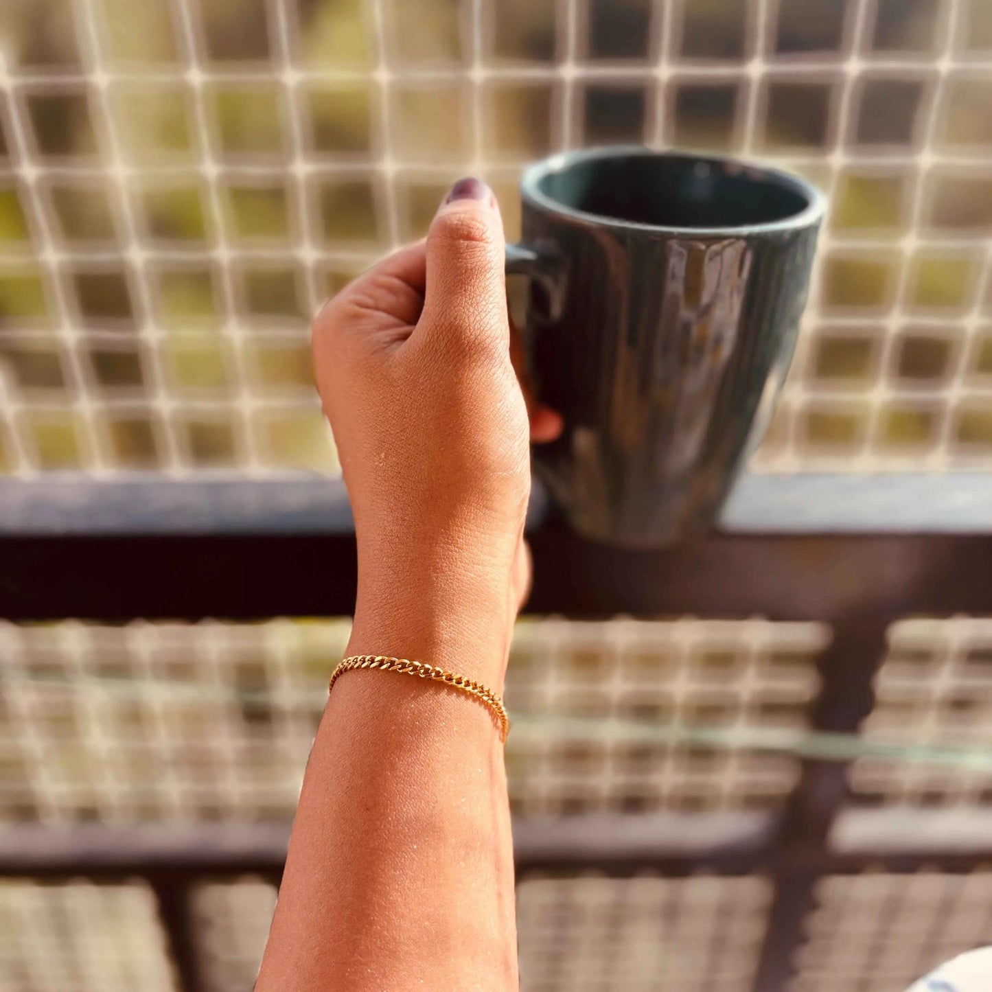 Curb Chain Stacking Bracelet