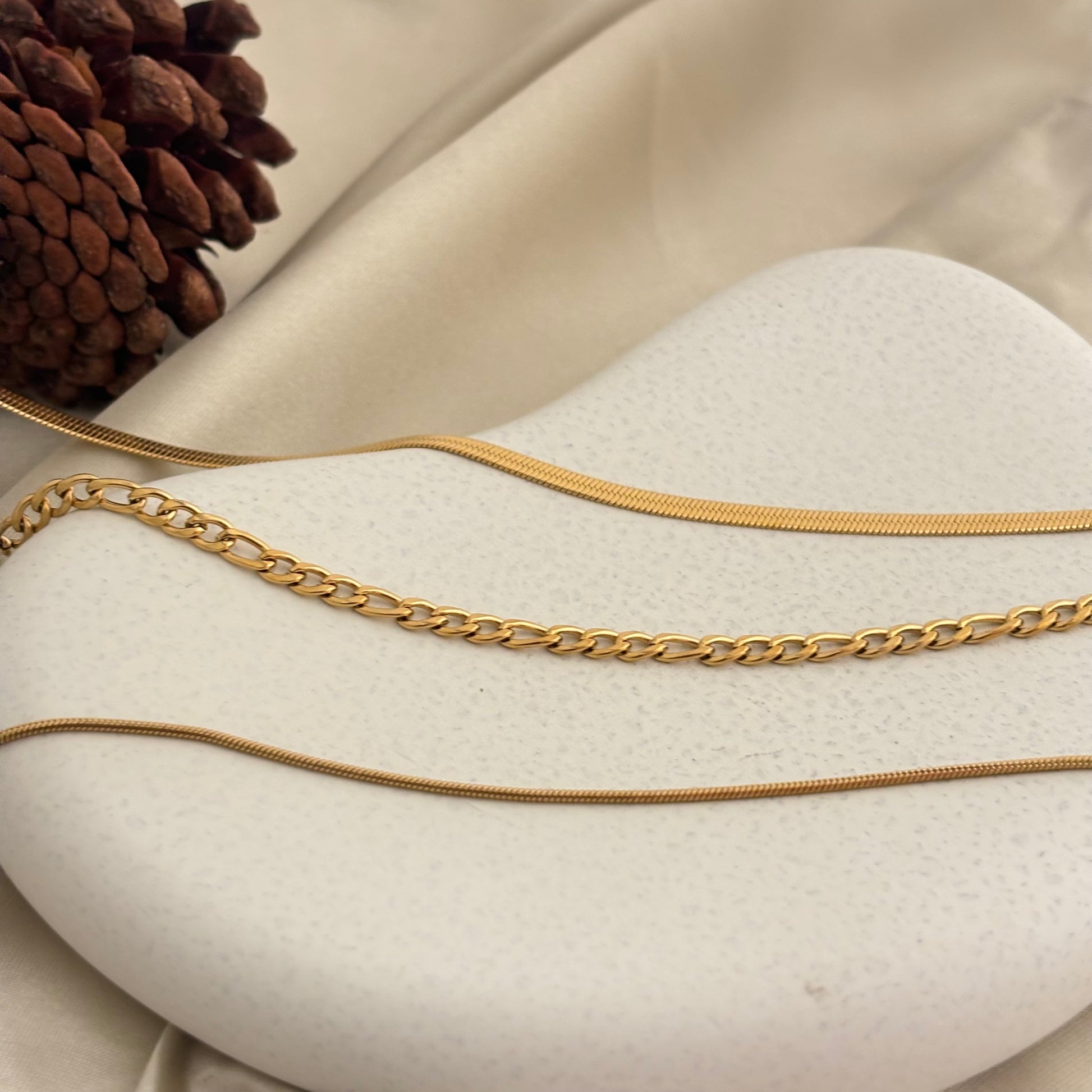 Soft Trio Layered Necklace - SRYN