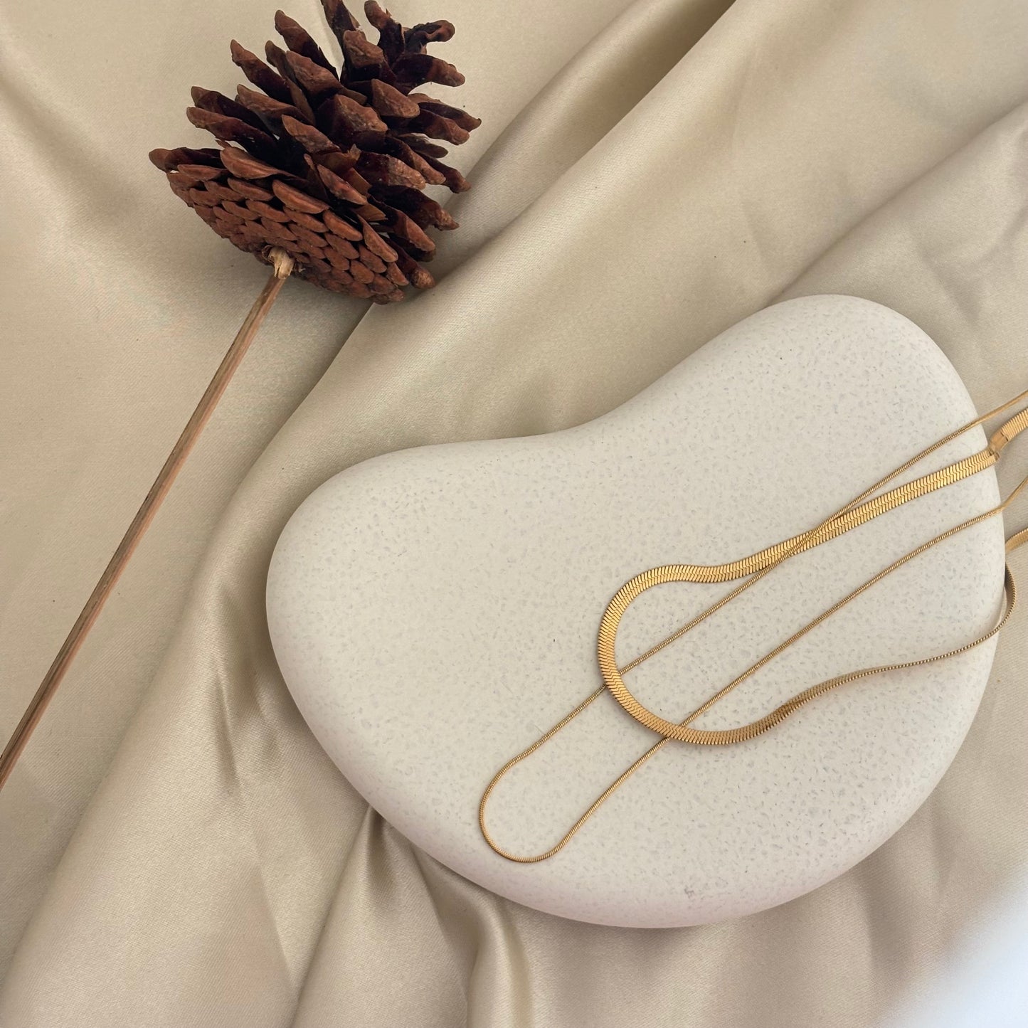 Twin Layer Necklace - SRYN