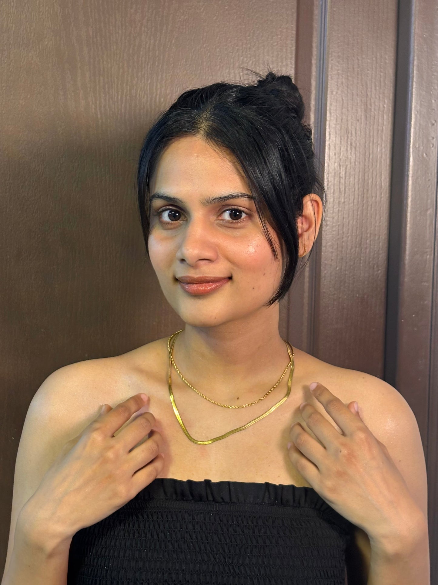 Rope & Snake Layered Necklace - SRYN