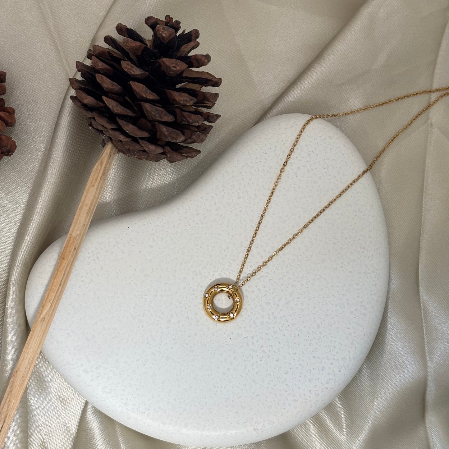 Icy Donut Pendant - SRYN