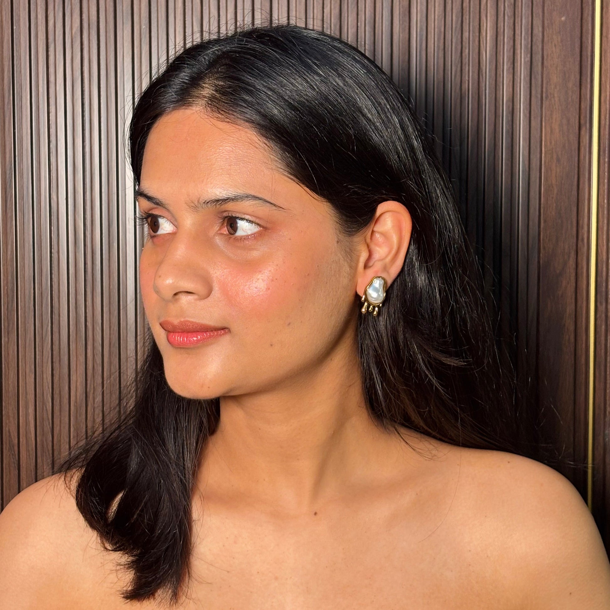Pearl Drip Earrings - SRYN