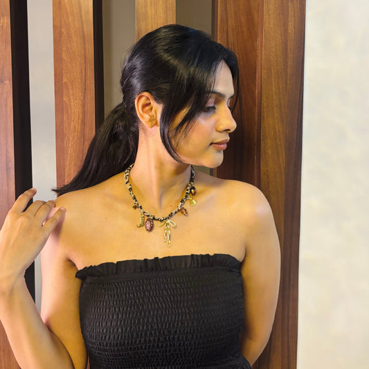 Bow to the wild Charm Necklace - SRYN