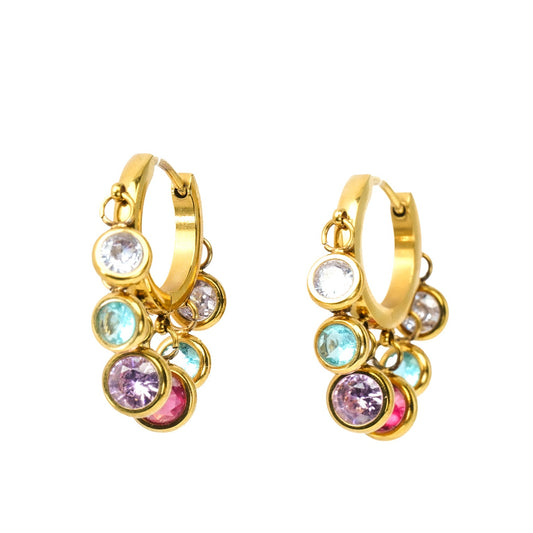 Aurora Hoop Earrings
