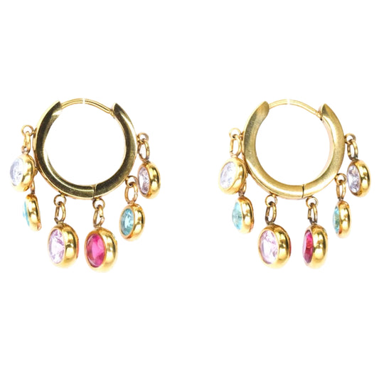 Aurora Hoop Earrings