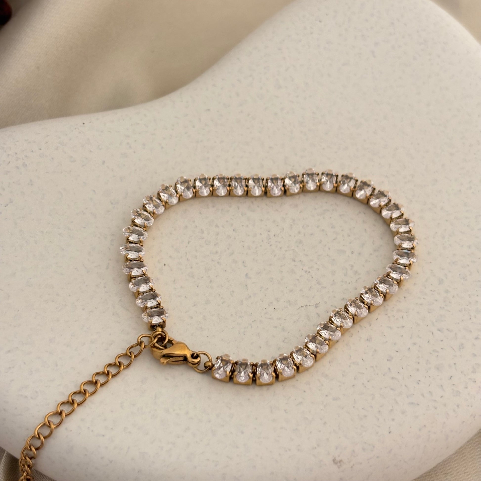 Lunar Kiss Tennis Bracelet - SRYN