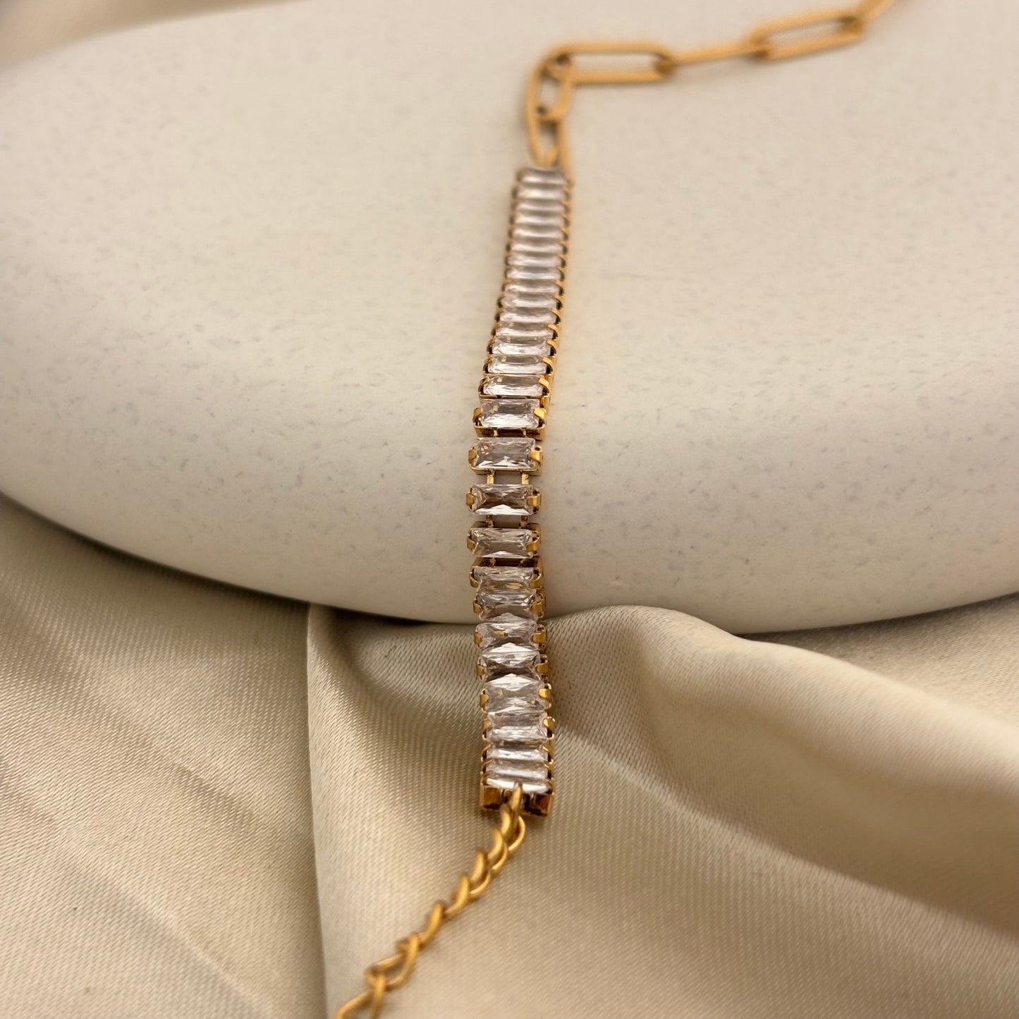 Stellar Cubic Tennis Bracelet - SRYN