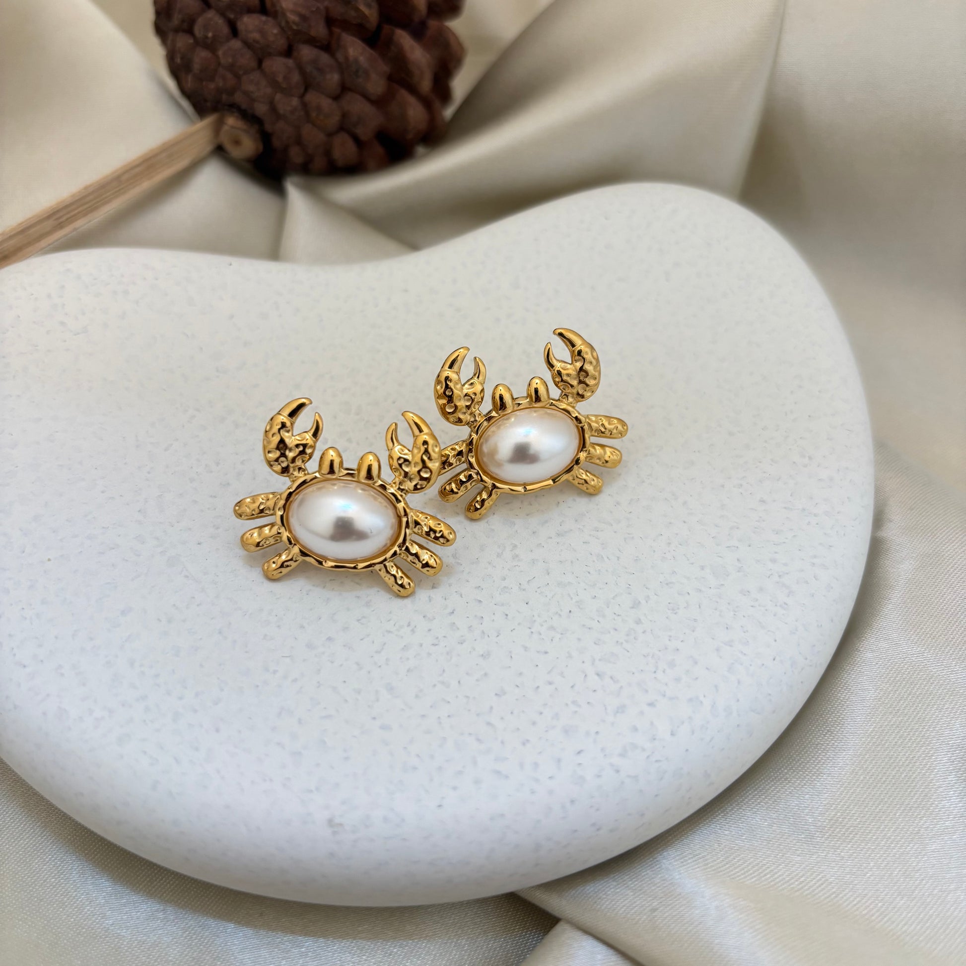Crab Earrings - SRYN