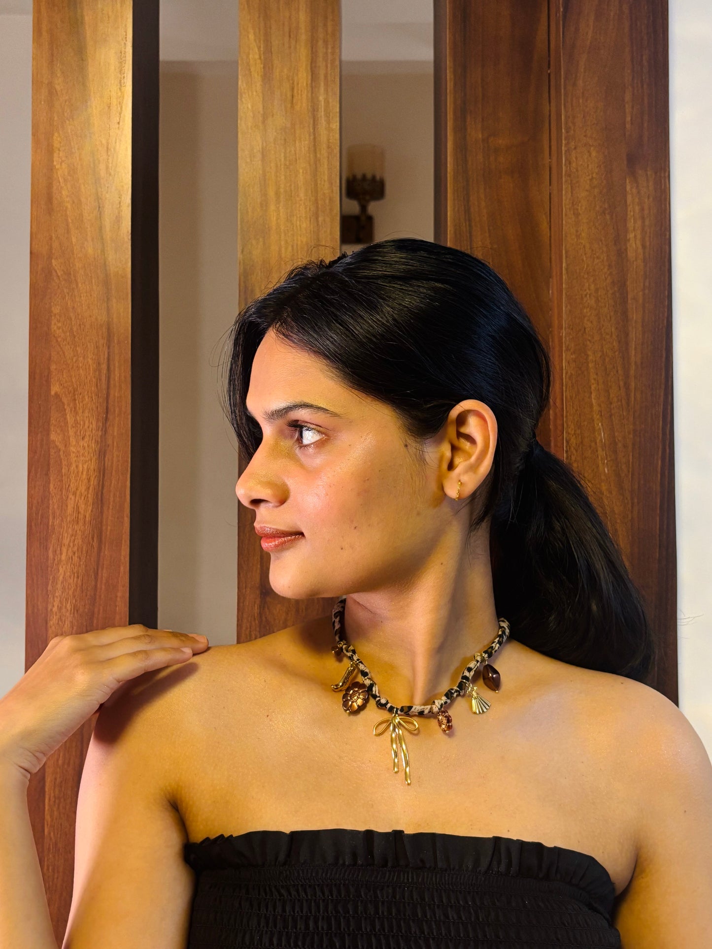 Bow to the wild Charm Necklace - SRYN