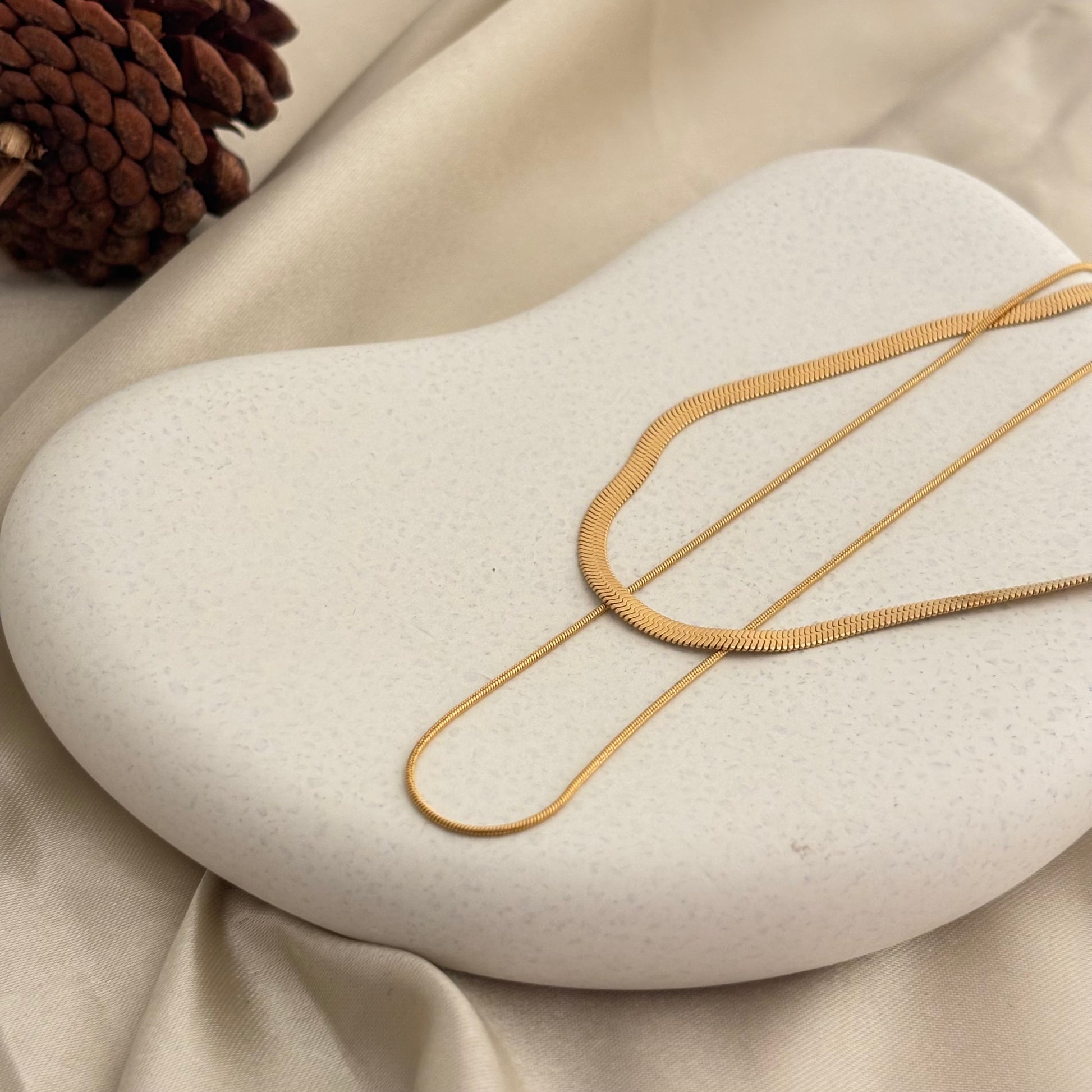 Twin Layer Necklace - SRYN