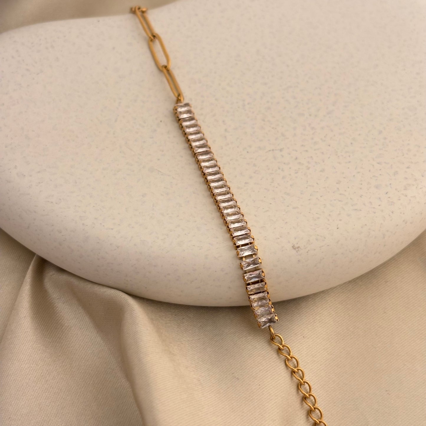 Stellar Cubic Tennis Bracelet - SRYN