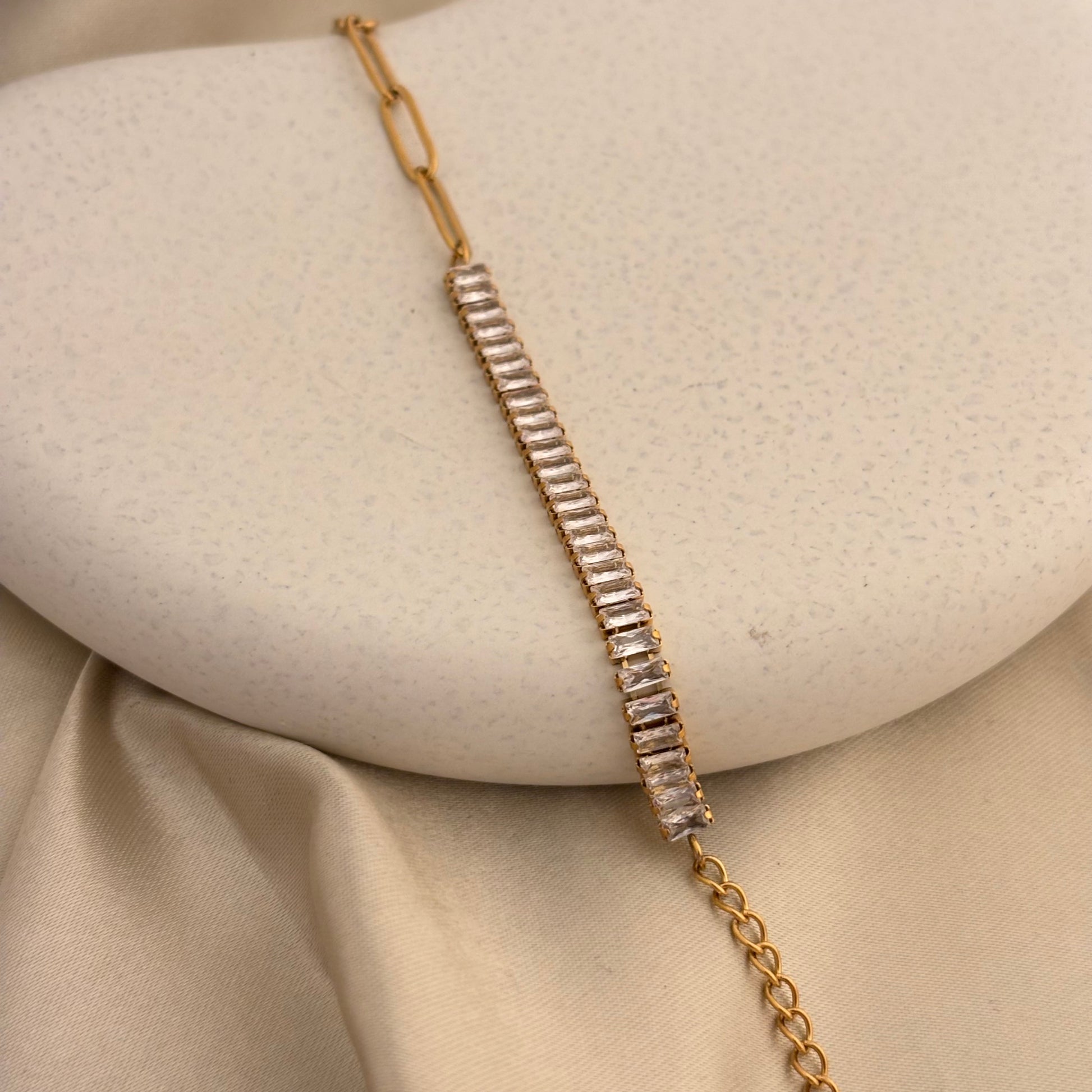 Stellar Cubic Tennis Bracelet - SRYN