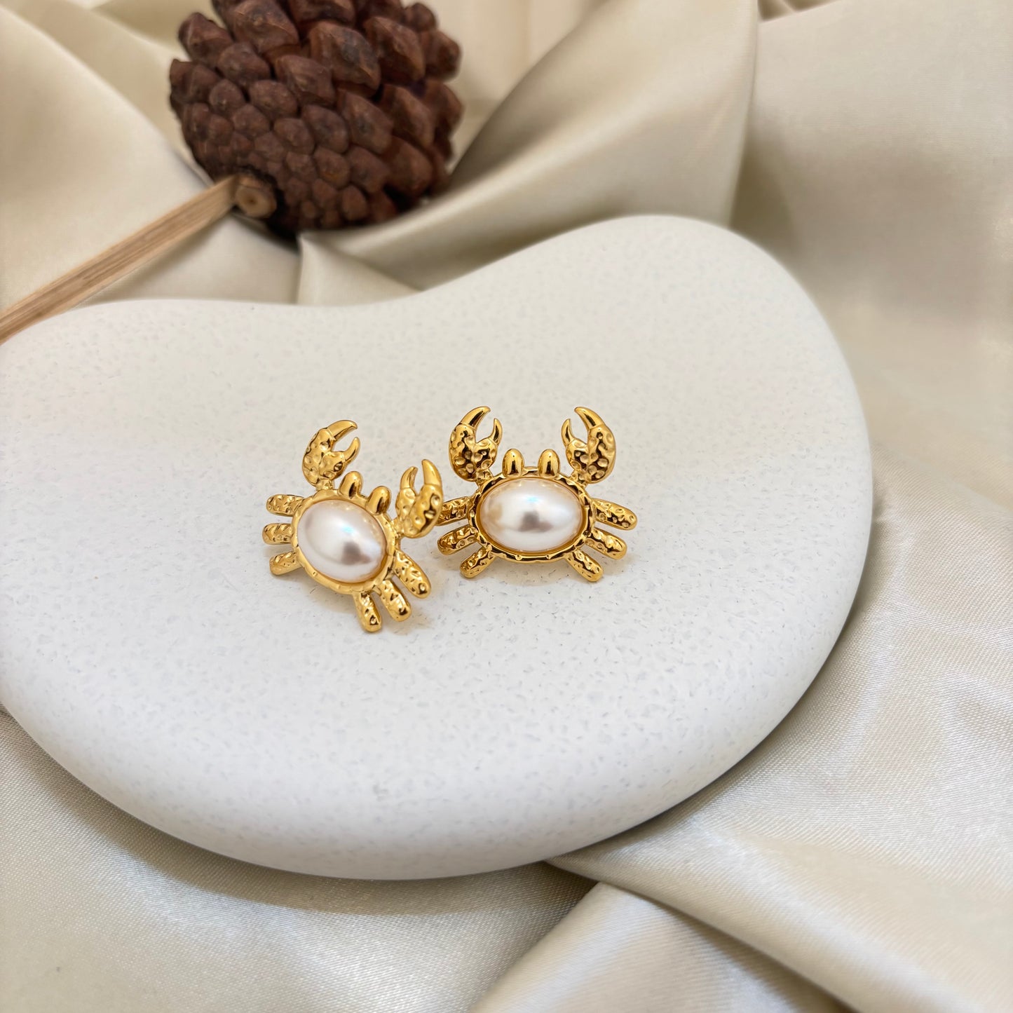 Crab Earrings - SRYN