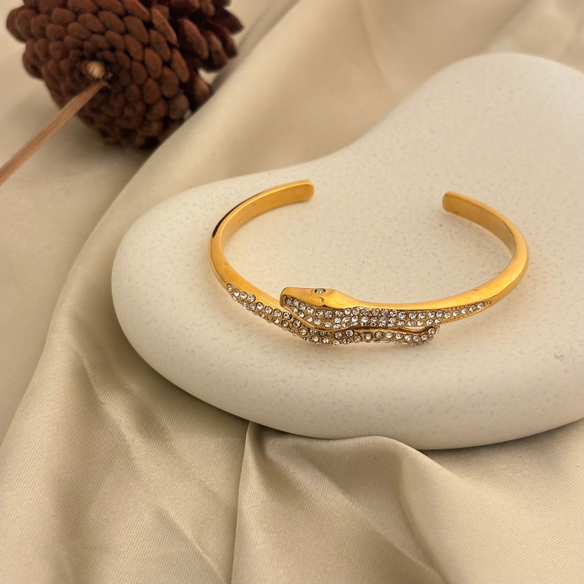 Serpent Queen Cuff Bracelet - SRYN