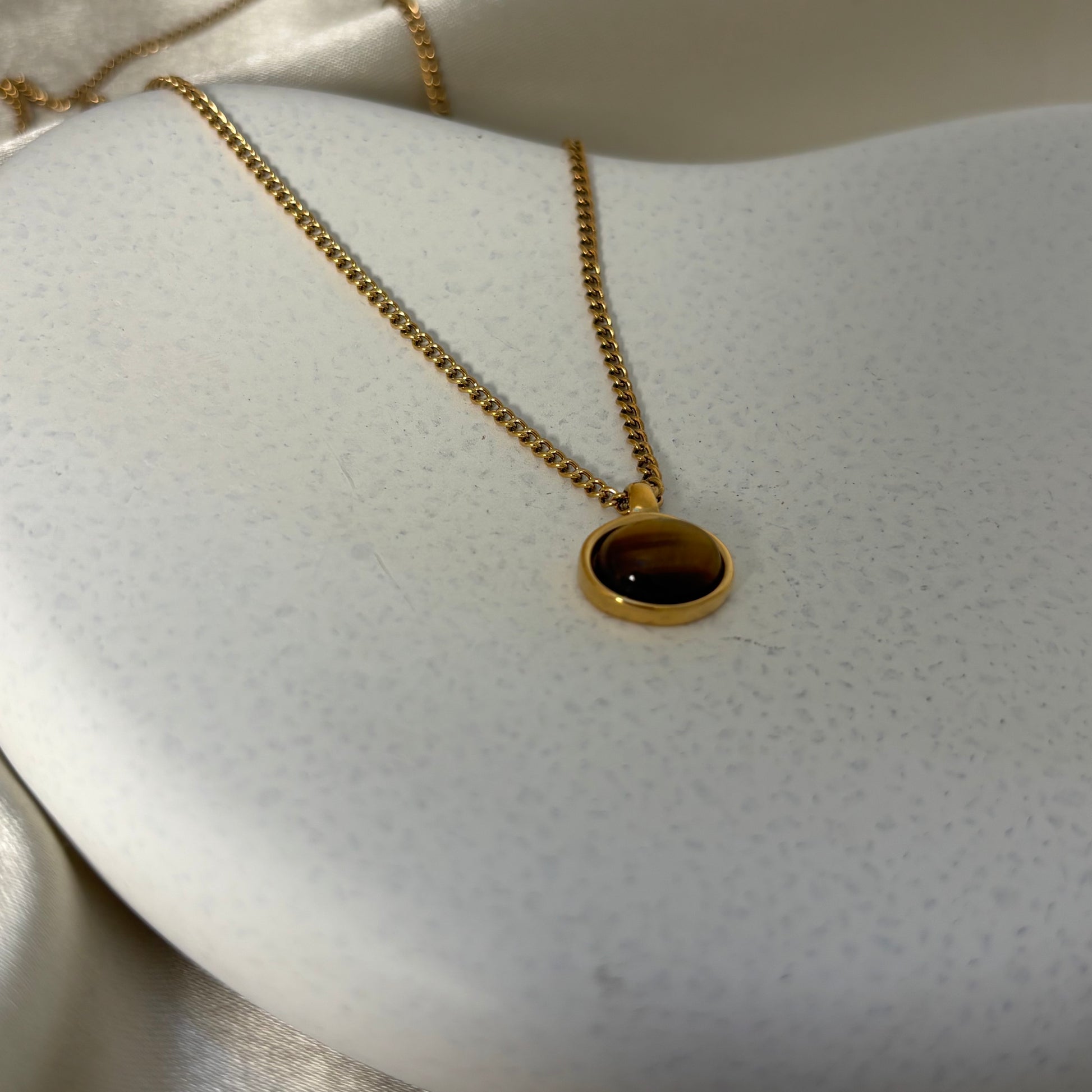 Tiger's Kiss Pendant - SRYN