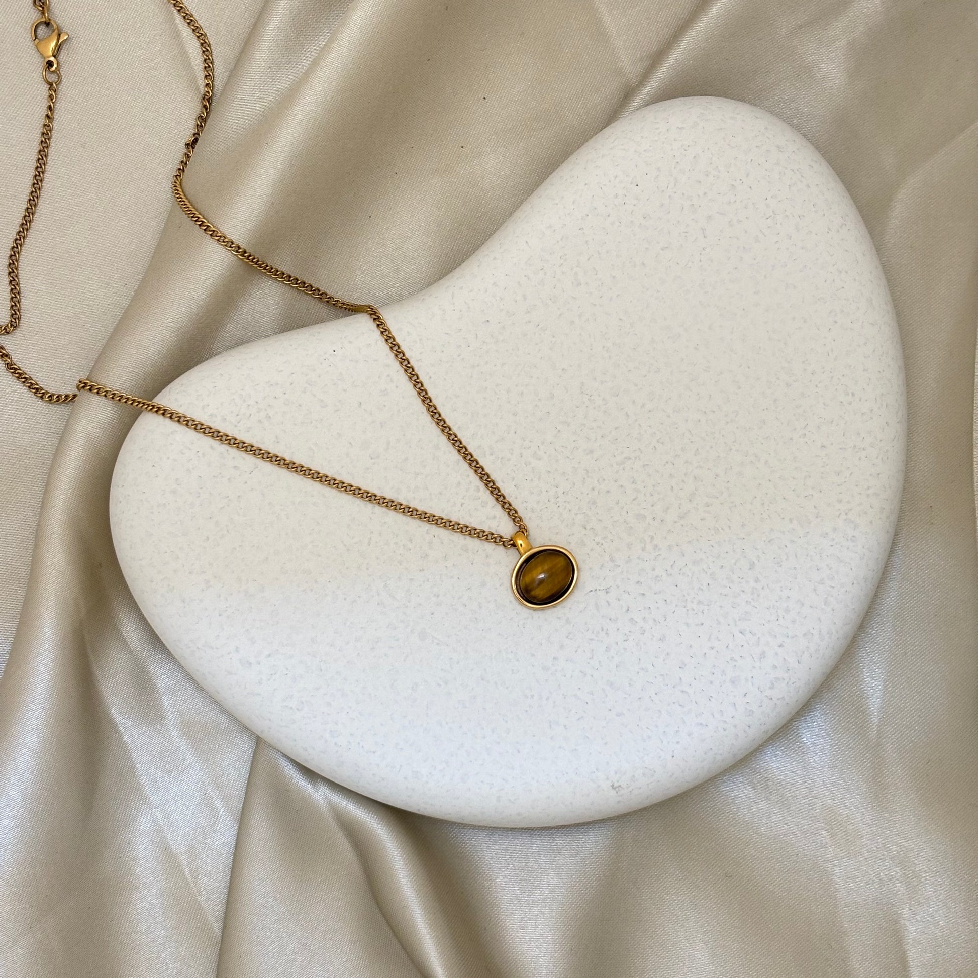 Tiger's Kiss Pendant - SRYN