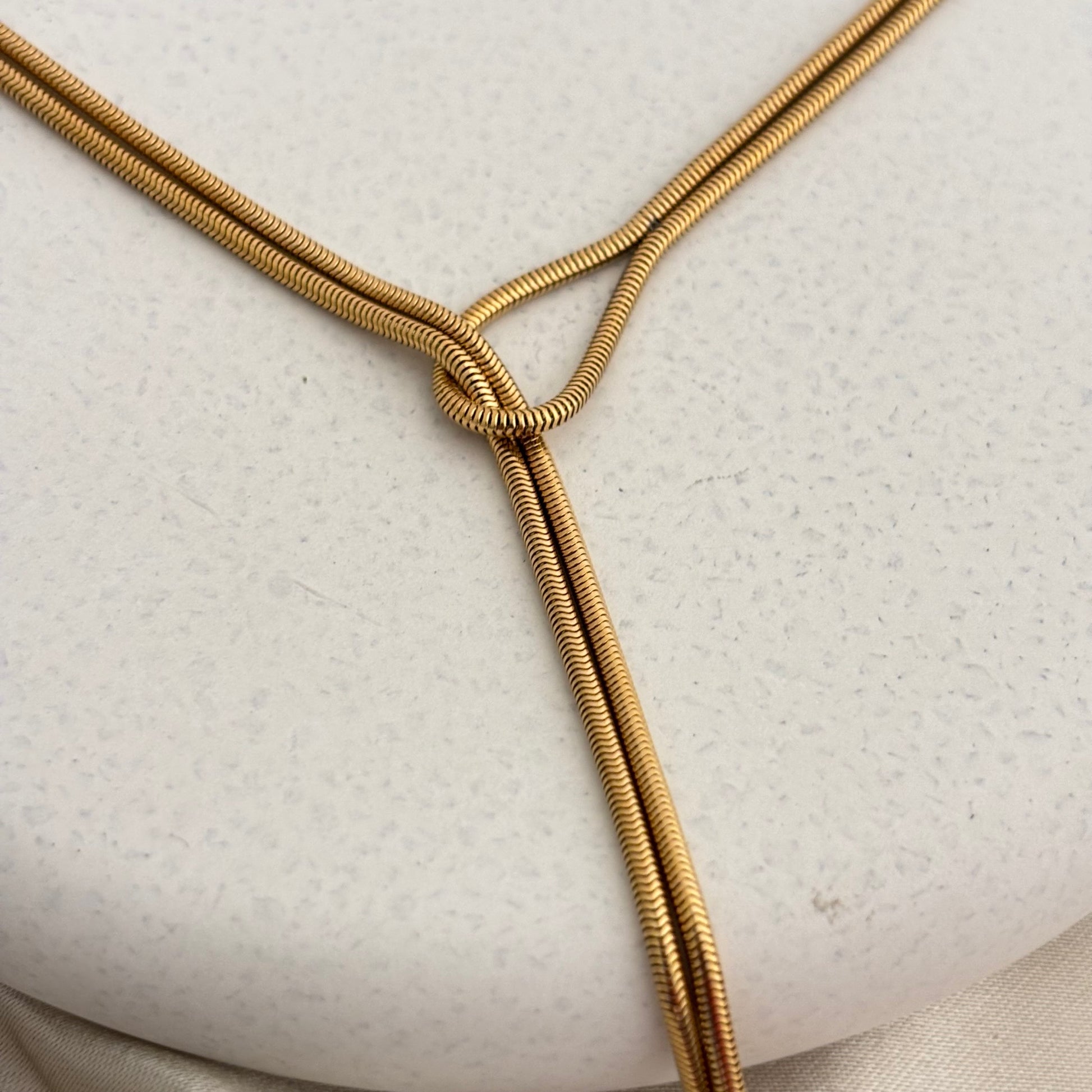 Veronica Y-Shaped Necklace - SRYN
