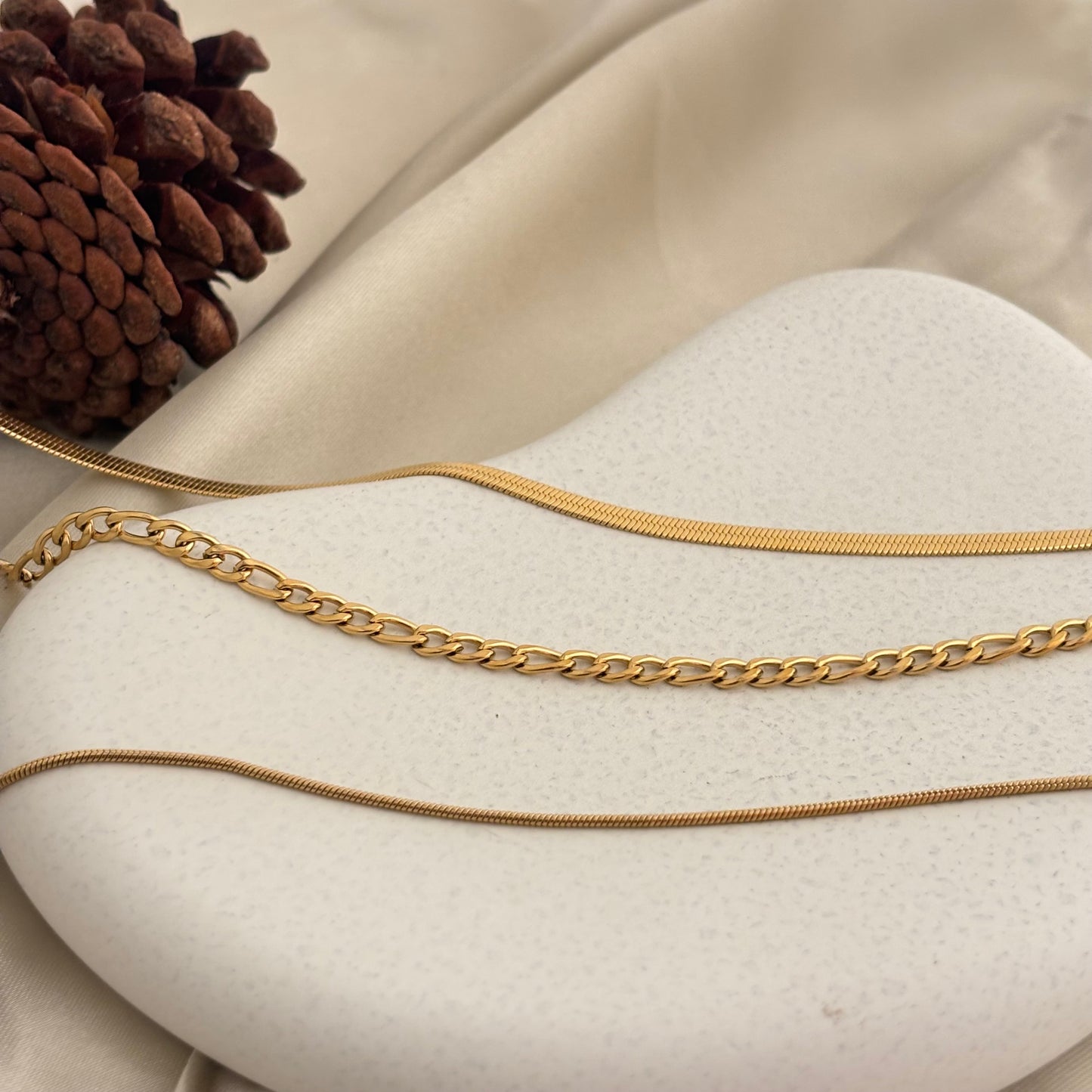 Soft Trio Layered Necklace - SRYN