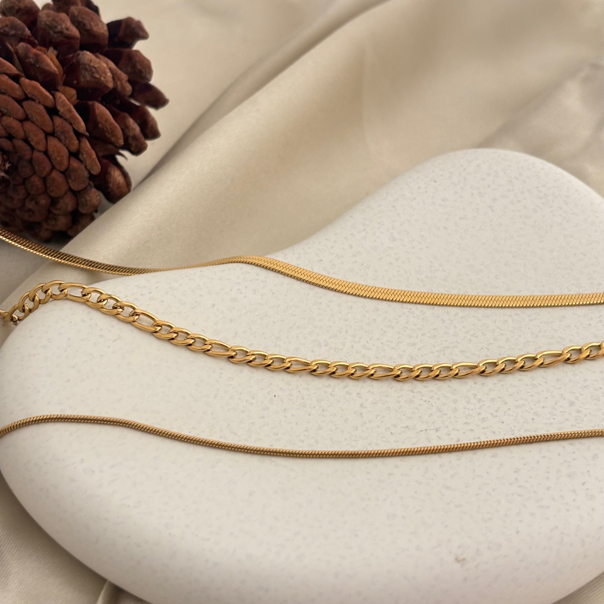 Soft Trio Layered Necklace - SRYN