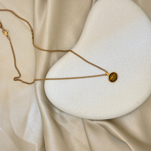 Tiger's Kiss Pendant - SRYN