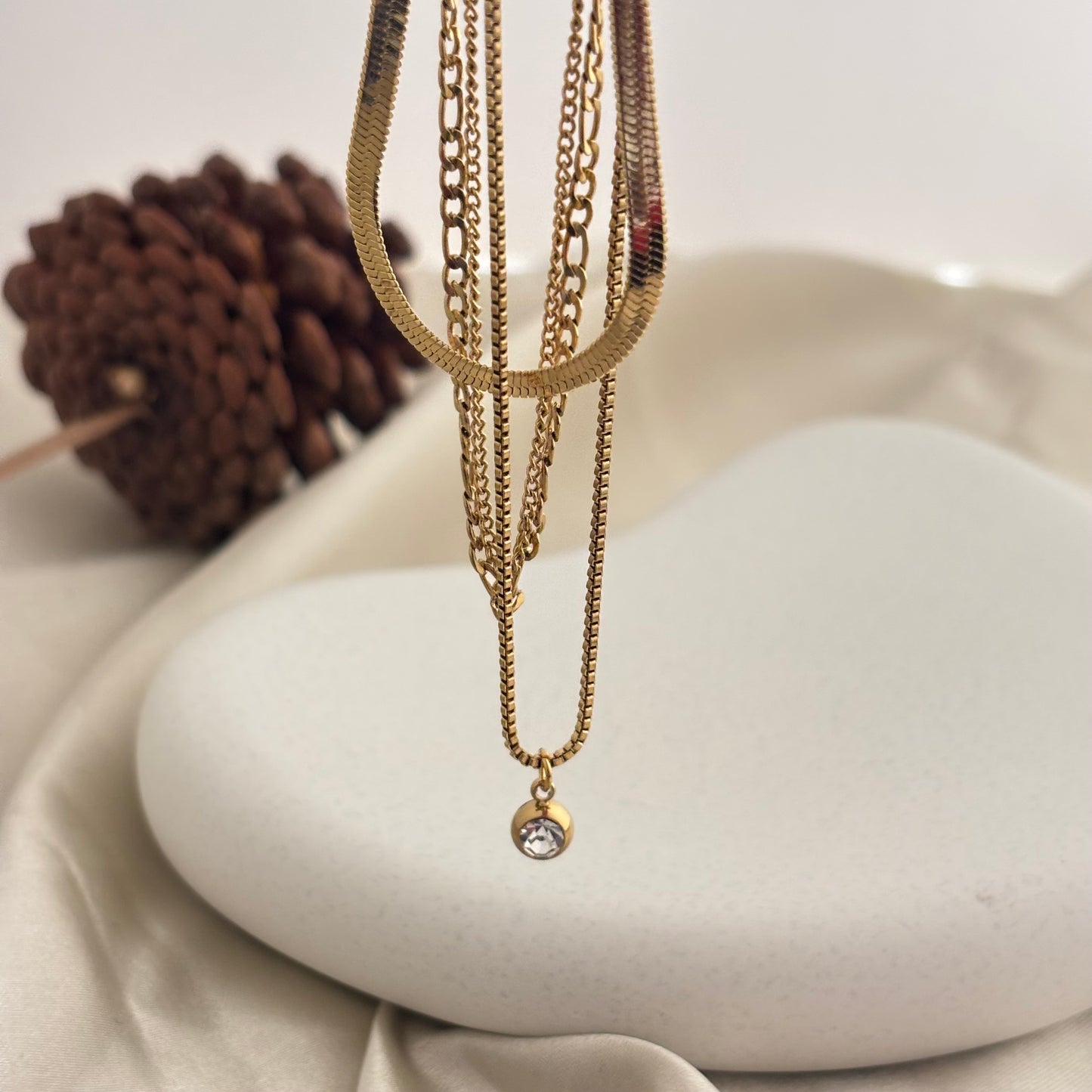 Goddess Stack Necklace - SRYN