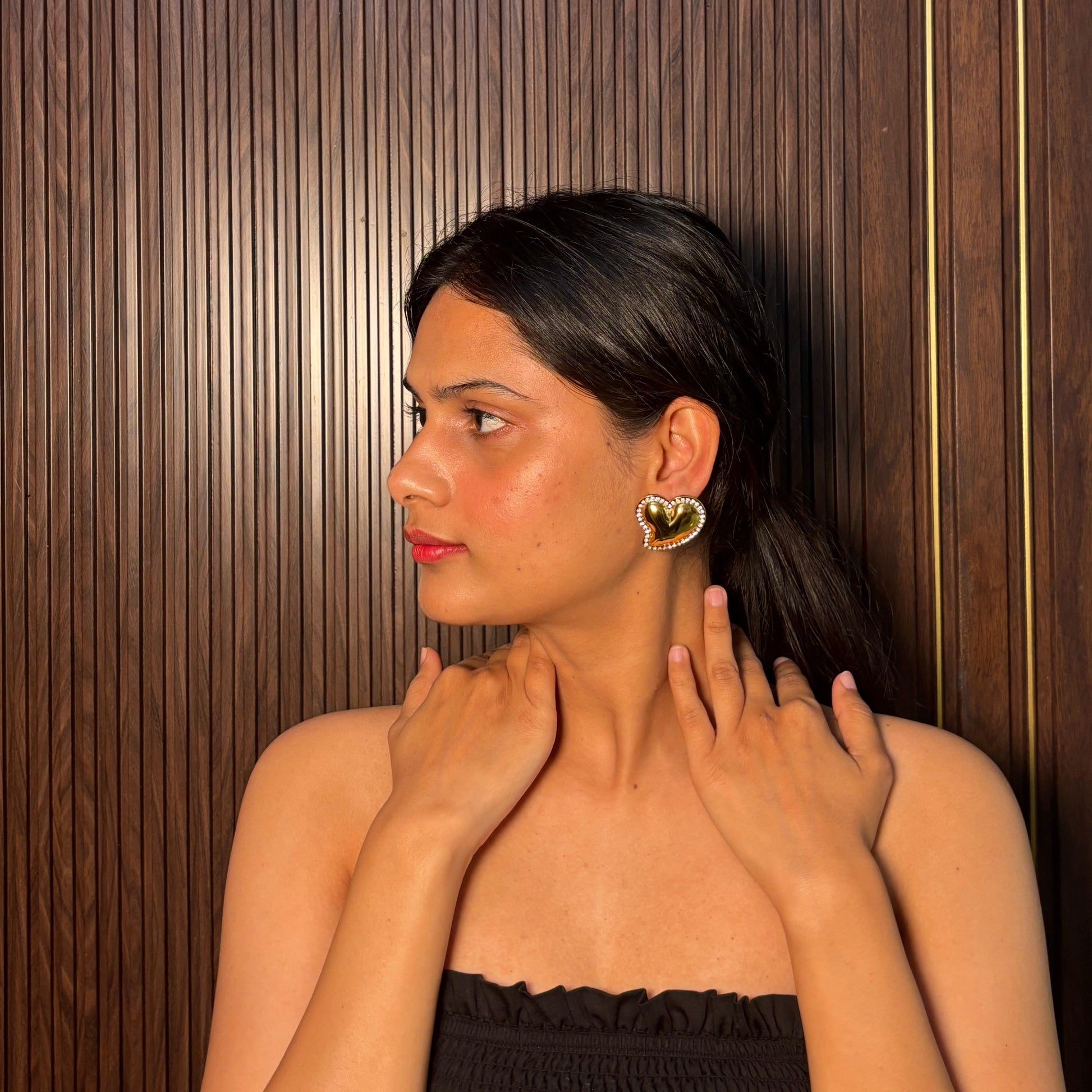 Love Crush Heart Earrings - SRYN