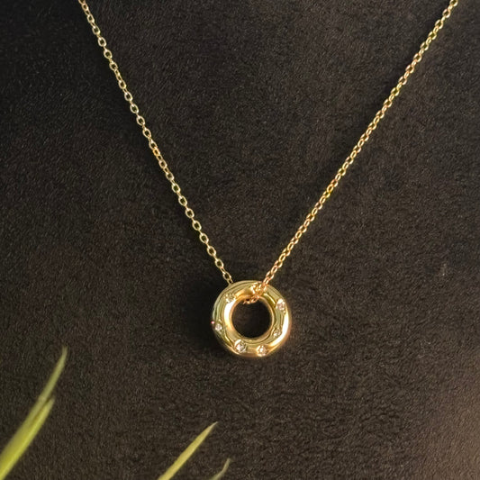Icy Donut Pendant - SRYN