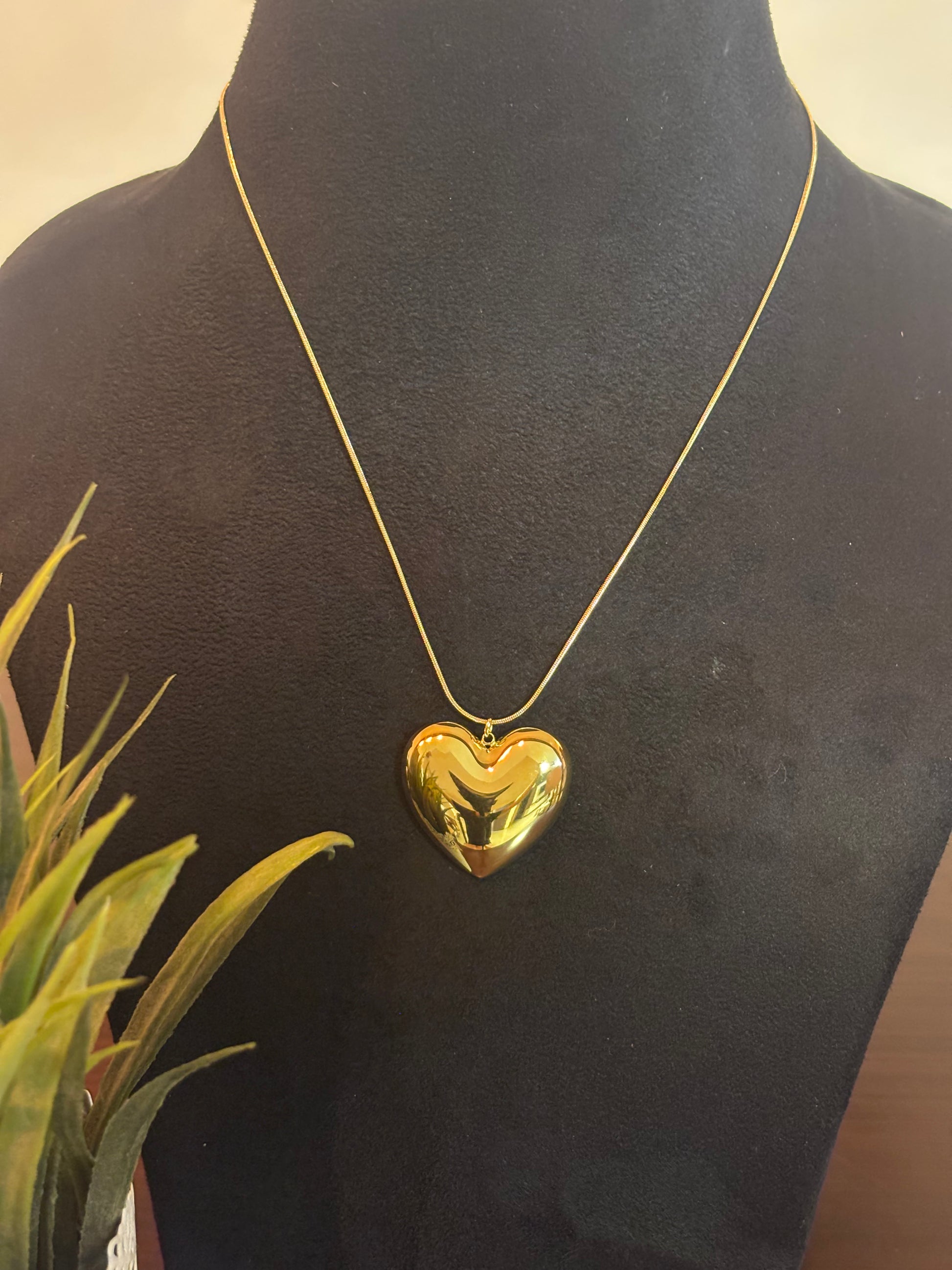 Golden Heart Pendant - SRYN