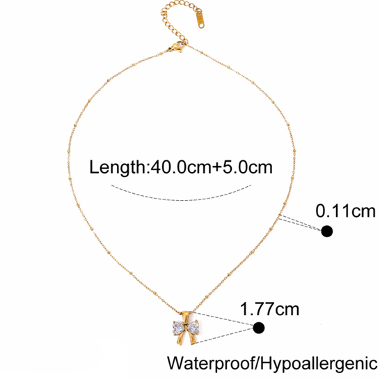 Starlight Bow Pendant - SRYN