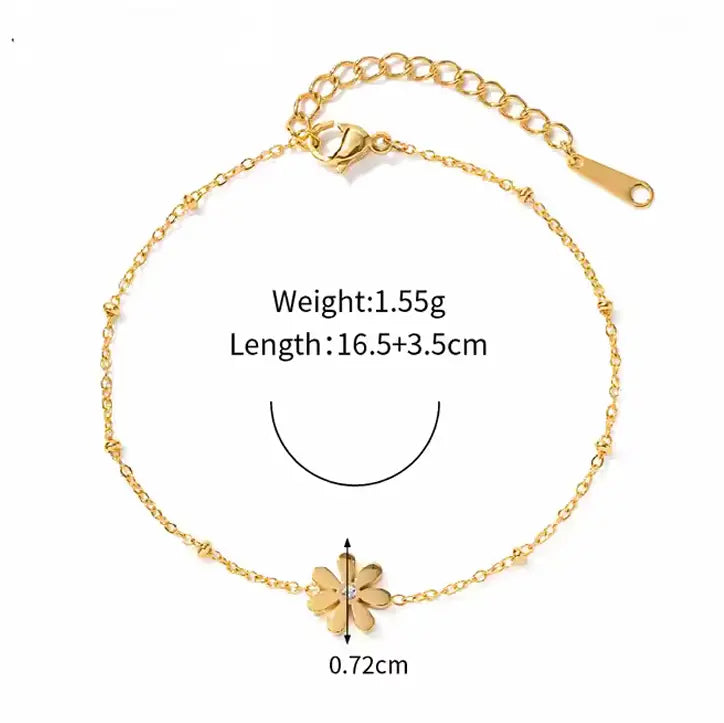 Soft Daisy Chain Bracelet - SRYN
