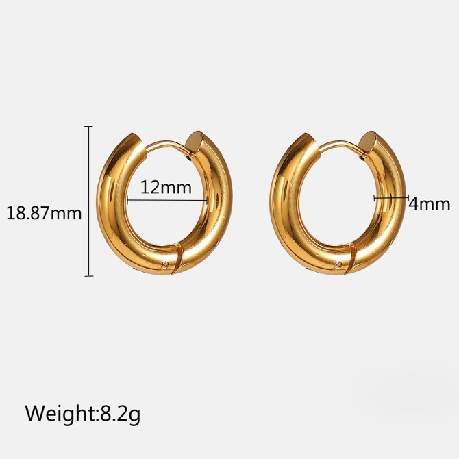 Timeless Hoop Earrings - SRYN