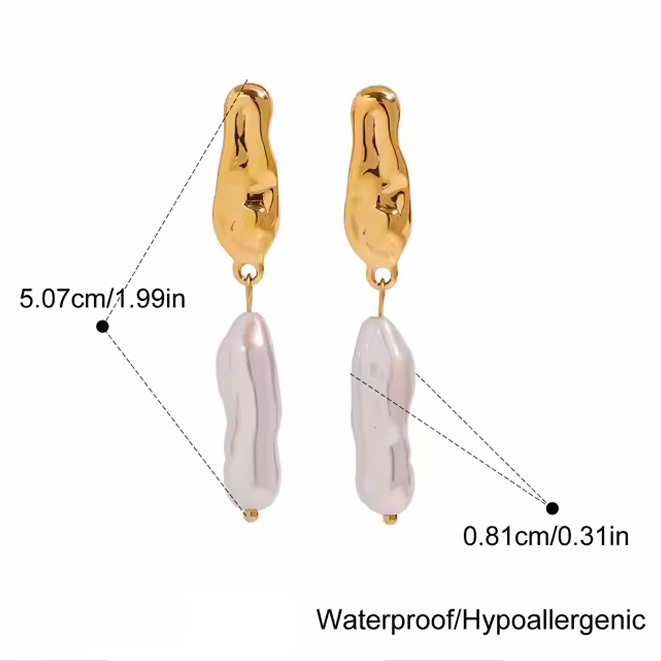 Pearl Of Grace Earrings - SRYN