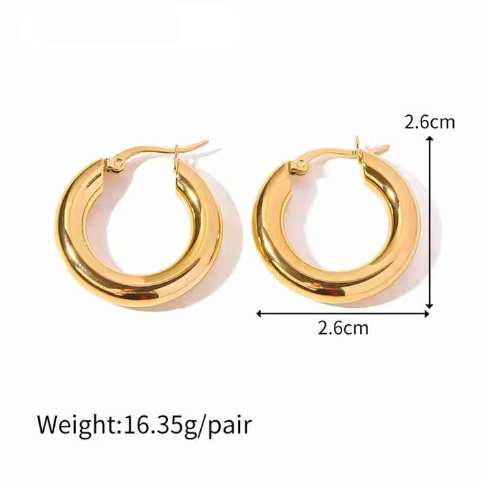Eternal Hoop Earrings - SRYN
