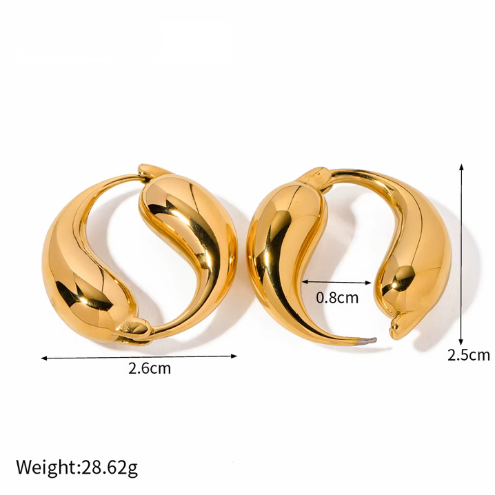 Karma Hoop Earring - SRYN