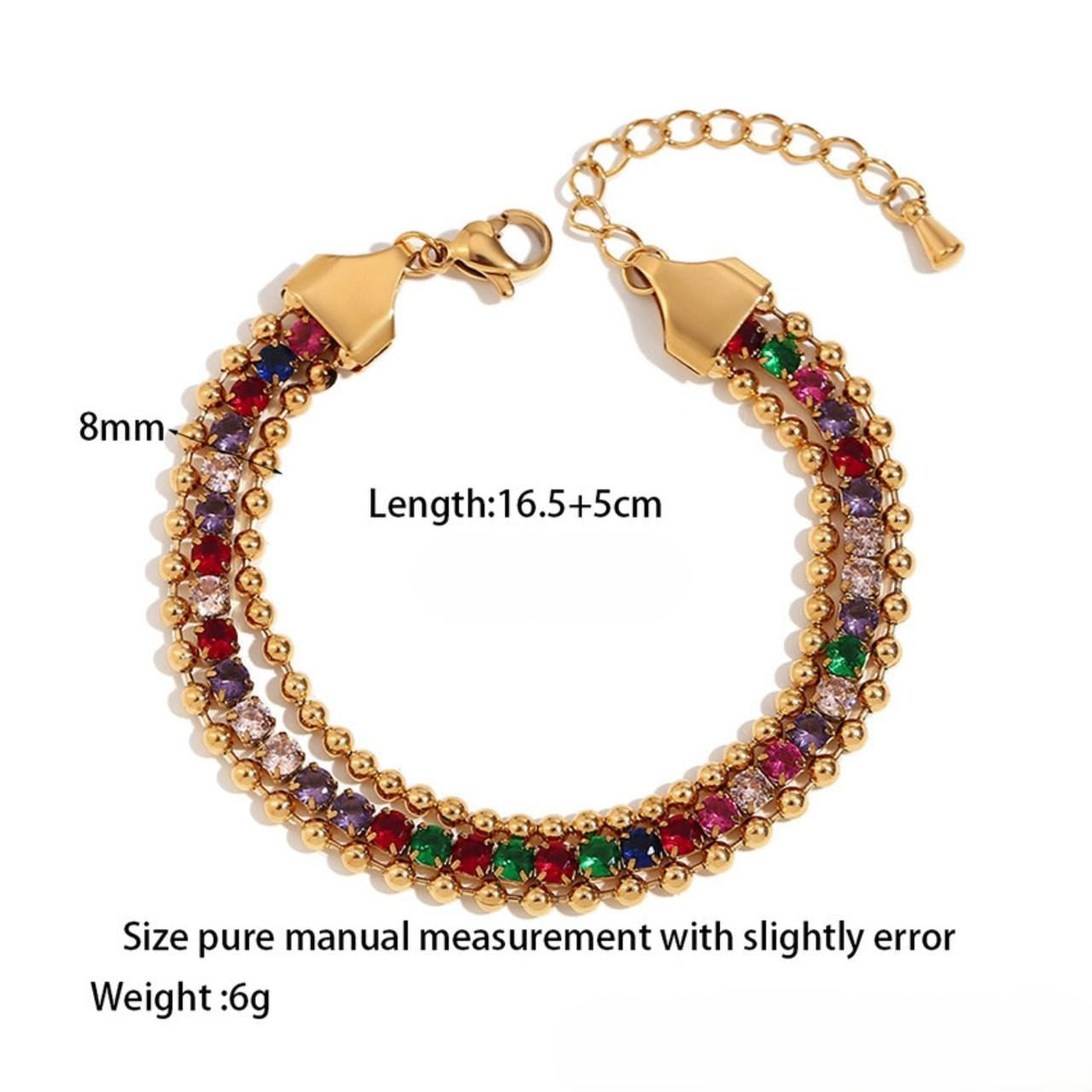 Sryn Rainbow Tennis Bracelet - SRYN