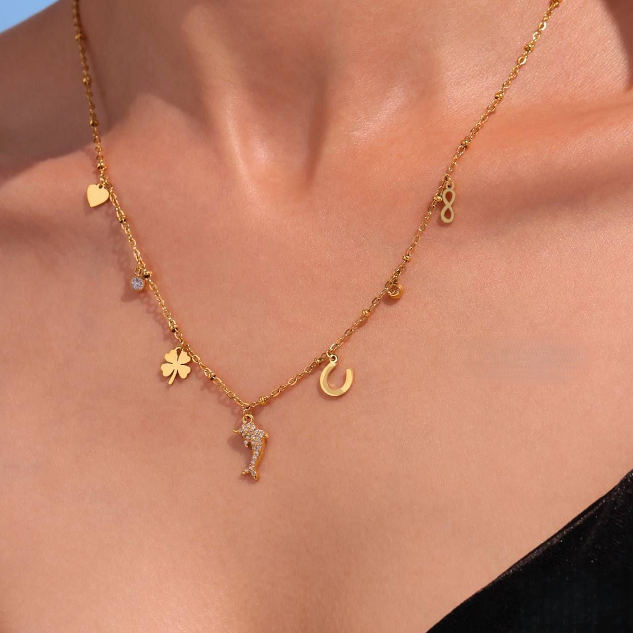 Pisces Chain Necklace - SRYN