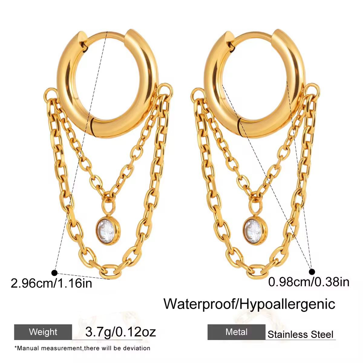 Jalebi Earrings